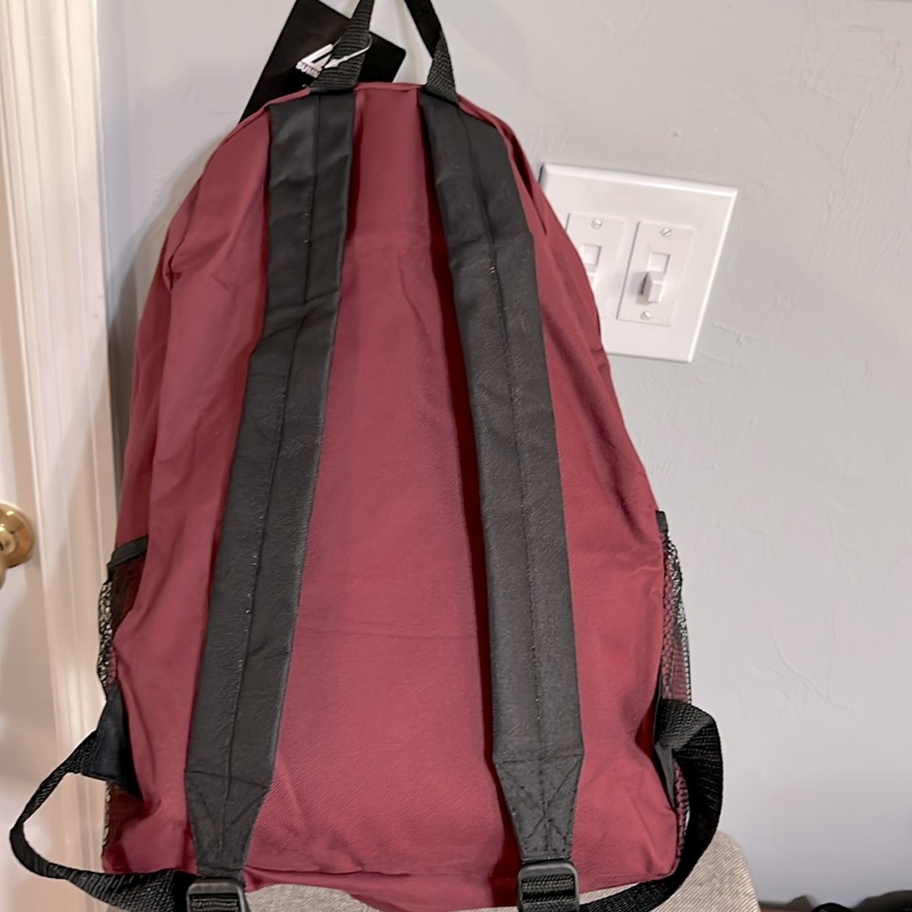 Summit Ridge cranberry colored backpack, NWT. - Picture 5 of 10